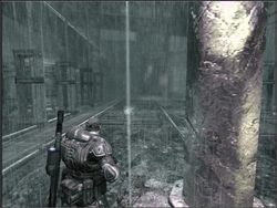 Musisz przedostać się przez drzwi - Downpour/Evolution | Akt III Gears of War - Gears of War - PC - poradnik do gry