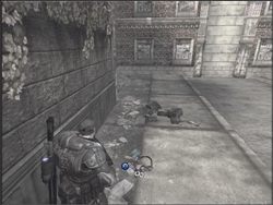 Za drzwiami znajduje się palmiarnia, nic Ci nie grozi, dopóki nie natkniesz się na kolejnego Berserkera - Bad to Worse/Hazing | Akt IV Gears of War - Gears of War - PC - poradnik do gry