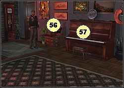 Włóż miecz w dłonie posążka kawalerzysty, stojącemu obok na komodzie (56) - Rozdział V - Ujawnienie tajemnicy (Londyn), godz. 17:13 | Belief & Betrayal Medalion Judasza - Belief & Betrayal: Medalion Judasza - poradnik do gry
