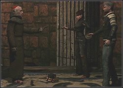 W chwilę później zjawi się uzbrojony mnich, a jest nim - Rozdział VI - W cieniu księżyca | Belief & Betrayal Medalion Judasza - Belief & Betrayal: Medalion Judasza - poradnik do gry