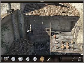 Jedyną drogą ucieczki z korytarza są drzwi prowadzące na podwórko (na wprost) - Dzień 6 - Cusco | Dzień 5 i 6 | Art of Murder Sztuka Zbrodni - Art of Murder: Sztuka Zbrodni - poradnik do gry