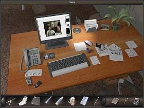 Jednak przyjrzenie się jej (PPM w ekwipunku) nie przynosi żadnych rezultatów - Biuro FBI | Dzień 2 #3 | Art of Murder Sztuka Zbrodni - Art of Murder: Sztuka Zbrodni - poradnik do gry