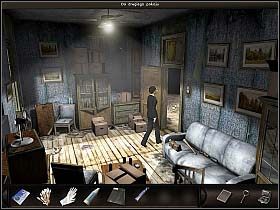 Zagadka ta jest losowa, dlatego nie mogę podać konkretnego rozwiązania - Melina gangsterów (1) | Dzień 2 | Art of Murder Sztuka Zbrodni - Art of Murder: Sztuka Zbrodni - poradnik do gry