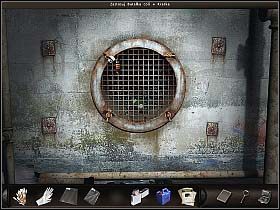 Teraz przyjrzyj się kratce przewodu wentylacyjnego widocznej w ścianie za rusztowaniem (na wprost) - Metro | Dzień 3 | Art of Murder Sztuka Zbrodni - Art of Murder: Sztuka Zbrodni - poradnik do gry