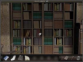 Wewnątrz budynku maszeruj korytarzem do samego końca (kursor w dole ekranu) - Biblioteka | Dzień 4 | Art of Murder Sztuka Zbrodni - Art of Murder: Sztuka Zbrodni - poradnik do gry