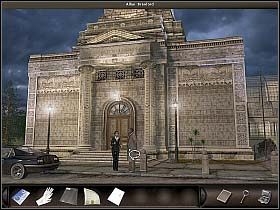 Udaj się do archiwum, w którym mimo późnej pory zastaniesz Warrena - Muzeum Sztuki Prekolumbijskiej | Dzień 4 | Art of Murder Sztuka Zbrodni - Art of Murder: Sztuka Zbrodni - poradnik do gry