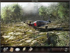 Tu po lewej znajduje się kolejne przejście (stare), ale zanim pomaszerujesz dalej, rzuć okiem na zdobiące ścianę freski (na prawo od owego wejścia) - Gdzieś w Andach (2) | Dzień 8 | Art of Murder Sztuka Zbrodni - Art of Murder: Sztuka Zbrodni - poradnik do gry