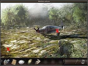 Wyciągnij stamtąd filtr (nad szarą rurą) i oczyść go (LPM w ekwipunku), po czym zainstaluj w powstałej po jego wyjęciu dziurze - Gdzieś w Andach (2) | Dzień 8 | Art of Murder Sztuka Zbrodni - Art of Murder: Sztuka Zbrodni - poradnik do gry