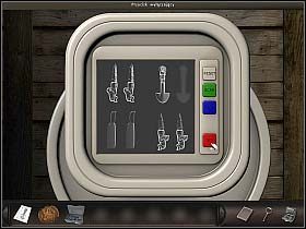 Przeskanuj zatem górną (nic ciekawego) i dolną - Muzeum Sztuki Prekolumbijskiej (2) | Dzień 1 | Art of Murder Sztuka Zbrodni - Art of Murder: Sztuka Zbrodni - poradnik do gry