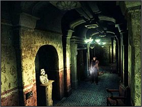 Użyj najbliższego włącznika światła - uchroni cię to przed atakami potworów lękających się światła - Posiadłość Mortonów - Piwnice i Parter (3) | Edward Carnby | Alone in the Dark - Alone in the Dark: Koszmar powraca - poradnik do gry