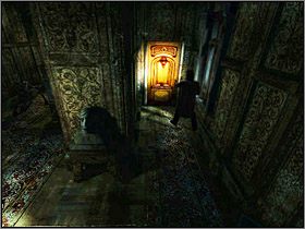 Gdy znajdziesz się w kolejnym korytarzu skontaktujesz się z Aline - Posiadłość Mortonów - Pierwsze piętro (1) | Edward Carnby | Alone in the Dark - Alone in the Dark: Koszmar powraca - poradnik do gry