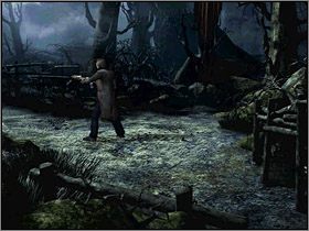 W lesie roi się od humanoidalnych hybryd - Tereny zewnętrzne Wyspy Cieni (1) | Edward Carnby | Alone in the Dark - Alone in the Dark: Koszmar powraca - poradnik do gry