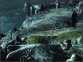 Gdy właściwie odprawisz rytuał zabierz z ołtarza kamienny obelisk oraz figurkę byka - Tereny zewnętrzne Wyspy Cieni (2) | Edward Carnby | Alone in the Dark - Alone in the Dark: Koszmar powraca - poradnik do gry