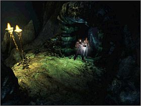 Przez krótką chwilę Aline będzie ci towarzyszyć - Jaskinie Abkanis (2) | Edward Carnby | Alone in the Dark Koszmar powraca - Alone in the Dark: Koszmar powraca - poradnik do gry