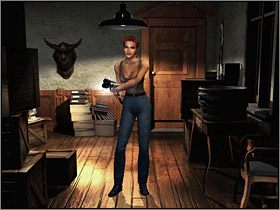 Wybierz drzwi leżące w zakręcie korytarza - Posiadłość Mortonów (5) | Aline Cedrac | Alone in the Dark Koszmar powraca - Alone in the Dark: Koszmar powraca - poradnik do gry