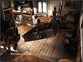 W skrytce za lustrem znajduje się książka, w której to treści zawarte jest tłumaczenie tablic Abkanis - Posiadłość Mortonów (6) | Aline Cedrac | Alone in the Dark Koszmar powraca - Alone in the Dark: Koszmar powraca - poradnik do gry