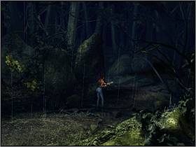 Czeka cię teraz droga przez las do zamkniętej żelaznej furtki - Fort (5) | Aline Cedrac | Alone in the Dark Koszmar powraca - Alone in the Dark: Koszmar powraca - poradnik do gry