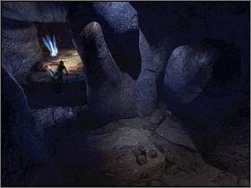 W pewnym momencie będziesz musiał wspiąć się na kamienną ścianę - Świat Mroku (3) | Aline Cedrac | Alone in the Dark Koszmar powraca - Alone in the Dark: Koszmar powraca - poradnik do gry