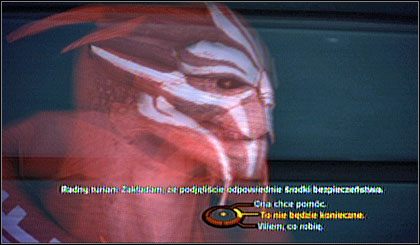 Chwilę później będziemy już bezpieczni na pokładzie Normandii - Mass Effect: Ruiny, Therum, Liara TSoni - solucja, opis przejścia - Mass Effect - poradnik do gry