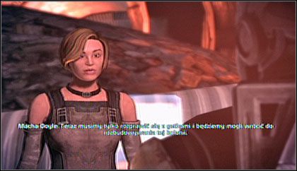 Macha Doyle (FER1-1) poprosi nas o przywrócenie dostaw wody - Mass Effect: Przywrócenie dostaw wody, Mięso Warrenów - Feros, solucja - Mass Effect - poradnik do gry