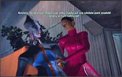 Z kolei grając jako renegat również przystajemy na prośbę Gianny, ale Lorika nakłaniamy poprzez zastraszenie - Mass Effect: Wydostanie się z portu - Noveria, solucja, opis przejścia - Mass Effect - poradnik do gry