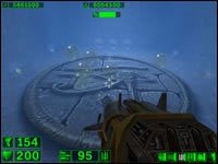 Sekret #3: Zaraz na początku basenu, tam gdzie znajdują się naboje do działka znajduje się ukryte pomieszczenie z mnóstwem amunicji - 12: Karnak | Serious Sam Pierwsze starcie - Serious Sam: Pierwsze starcie - poradnik do gry