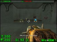 Sekret #6: Z półki z poprzedniego sekret odbijamy się dzięki skoczni na zadaszenie nad wejściem do sali - 13: Luxor | Serious Sam Pierwsze starcie - Serious Sam: Pierwsze starcie - poradnik do gry