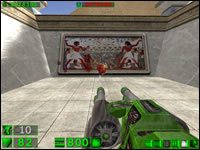 Sekret #5: Po przesunięciu platformy przedostań się na mostek wyskocz na przycisk po prawej i dalej na platformę po kolejną zbroje - 14: Święte ogrody | Serious Sam Pierwsze starcie - Serious Sam: Pierwsze starcie - poradnik do gry