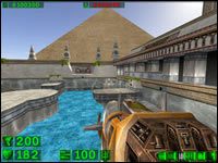 Sekret #7: Z poprzedniego sekretu strzel w platformę na drugim końcu, co uruchomi pobliską platformę - 14: Święte ogrody | Serious Sam Pierwsze starcie - Serious Sam: Pierwsze starcie - poradnik do gry