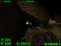 Sekret #5: A w pokoiku obok, pod schodami ukryto napój uzdrawiający - 02: Piaszczysty Kanion | Serious Sam Pierwsze starcie - Serious Sam: Pierwsze starcie - poradnik do gry