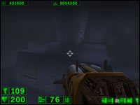 Sekret #1: Kiedy na początku zaczniemy wychodzić w górę, na końcu drogi po lewej stronie znajduje się półka, na którą trzeba przeskoczyć z przeciwnej, wyższej zlokalizowanej po prawej stronie - 03: Grobowiec Ramzesa | Serious Sam Pierwsze starcie - Serious Sam: Pierwsze starcie - poradnik do gry