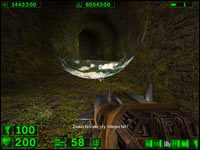 Sekret #7: Po zebraniu przedmiotów wchodzimy do teleportu, który przeniesie nas z powrotem do wielkiej sali - 05: Księżycowe góry | Serious Sam Pierwsze starcie - Serious Sam: Pierwsze starcie - poradnik do gry