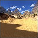 Po wyjściu na świeże powietrze zaatakuje nas grupka ściętych kamikadze - 02: Piaszczysty Kanion | Serious Sam Pierwsze starcie - Serious Sam: Pierwsze starcie - poradnik do gry