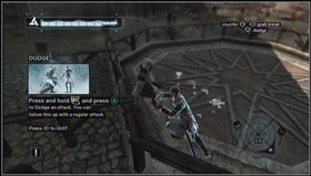 Trzymaj prawy sput/R1 i w momencie ataku naciśnij A /X - Techniki walki | Podstawy rozgrywki | Assassins Creed - Assassins Creed - poradnik do gry