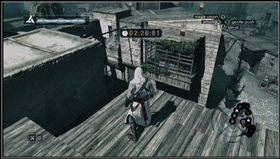 Zbierz rząd flag, następnie przeskocz na mostek i kieruj się na wprost i w prawo - Garnier de Naplouse z Akki (cz.2) | Memory Block 03 | Assassins Creed - Assassins Creed - poradnik do gry