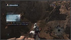 By dotrzeć do Damaszku musisz wpierw dosiąść konia, który znajduje się zaraz za palisadą - Tamir z Damaszku | Memory Block 02 | Assassins Creed - Assassins Creed - poradnik do gry