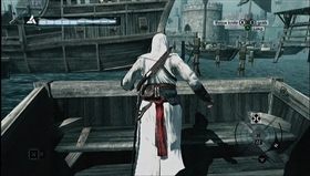 Wskocz na łódź po której pokładzie zatacza się pijak - Sibrand z Akki | Memory Block 05 | Assassins Creed - Assassins Creed - poradnik do gry
