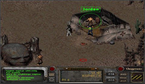 Nauczy nas on jak lepiej posługiwać się Bronią białą - Arroyo (1) | Opis przejścia | Fallout 2 - Fallout 2 - poradnik do gry
