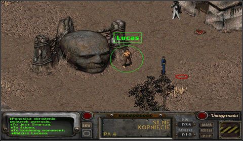 Gdy go zagadamy, nauczy nas kilku sztuczek w posługiwaniu się Walką wręcz - Arroyo (1) | Opis przejścia | Fallout 2 - Fallout 2 - poradnik do gry