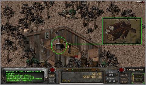 Za naprawę maszynerii otrzymujemy 100 PD - Klamath (3) | Opis przejścia | Fallout 2 - Fallout 2 - poradnik do gry