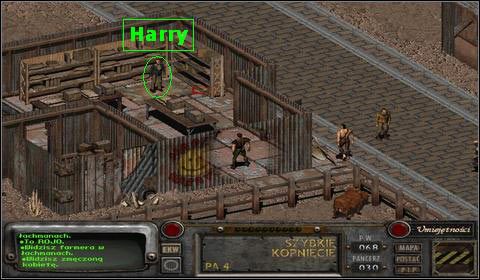 Zakupujemy u niego pług za 800$ i każemy dostarczyć go do Smitha - Kryptopolis (2) | Opis przejścia | Fallout 2 - Fallout 2 - poradnik do gry
