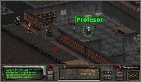 Chce on skonfrontować nasze umiejętności z umiejętnościami swojego skorpiona - Broken Hills (2) | Opis przejścia | Fallout 2 - Fallout 2 - poradnik do gry