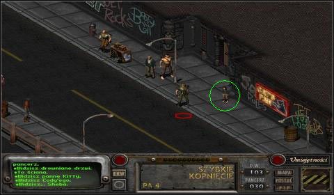 Możemy mu dać coś do picia (np - Nowe Reno (2) | Opis przejścia | Fallout 2 - Fallout 2 - poradnik do gry