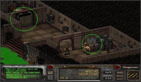 To pierwsze naprawiamy (Vic może pomóc), a drugie otwieramy zdobytymi przed chwilą Elektronicznymi wytrychami - Nowe Reno (3) | Opis przejścia | Fallout 2 - Fallout 2 - poradnik do gry
