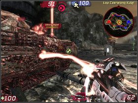 Opis: Plansza bardzo zbliżona do Tankcorssing - Rozdział III - Walka 16, 17, 18 | Kampania Unreal Tournament III - Unreal Tournament III - poradnik do gry