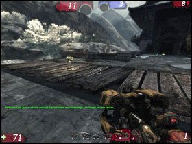 Opis: Mapa z drugiej walki - Rozdział IV - Walka 25, 26, 27 | Kampania Unreal Tournament III - Unreal Tournament III - poradnik do gry