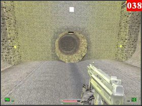 Następnie skorzystaj z drabiny znajdującej się w małym pomieszczeniu na końcu tunelu - Misja 03 - Kosowo 1 (1) | Opis przejścia Soldier of Fortune - Soldier of Fortune - poradnik do gry