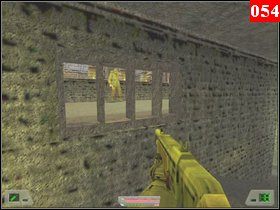 Wejdź do rury i podążaj nią aż do jej zakończenia, zeskocz następnie na inną, aby przez jej zepsute zakończenie przedostać się do korytarza - Misja 03 - Kosowo 1 (2) | Opis przejścia Soldier of Fortune - Soldier of Fortune - poradnik do gry