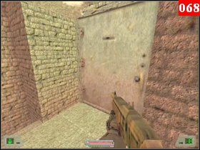 Następnie kucnij i wyjdź na górę za pomocą znajdującej się tam drabiny - Misja 03 - Kosowo 1 (2) | Opis przejścia Soldier of Fortune - Soldier of Fortune - poradnik do gry