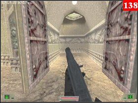 Teraz przejdź przez trzecie drzwi na końcu a potem przez kolejne - Misja 05 - Irak (1) | Opis przejścia Soldier of Fortune - Soldier of Fortune - poradnik do gry